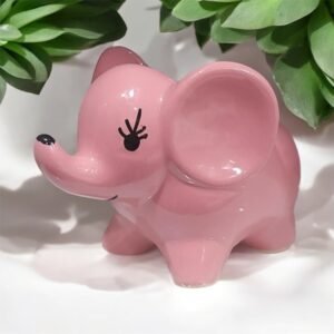 Jhaji Ceramics Jumbo Elephant Ceramic Pots for Indoor Plants, Planters, Flower, Pots, gamla, Outdoor, Balcony, Home, Garden, Office Decor, Succulent Pot
